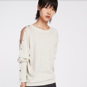 All saints Suzie jumper (Ivory) -Small NWT
